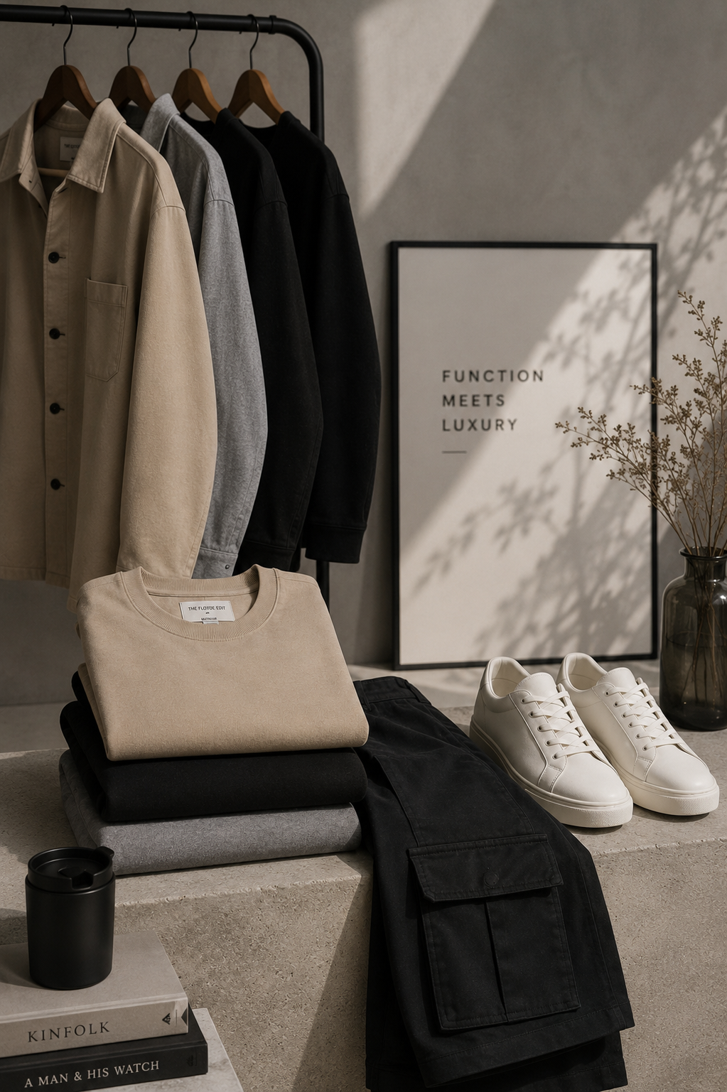 How to Build an Outfit around Beige, Black, and Stone: The Men’s Neutral Colour Guide