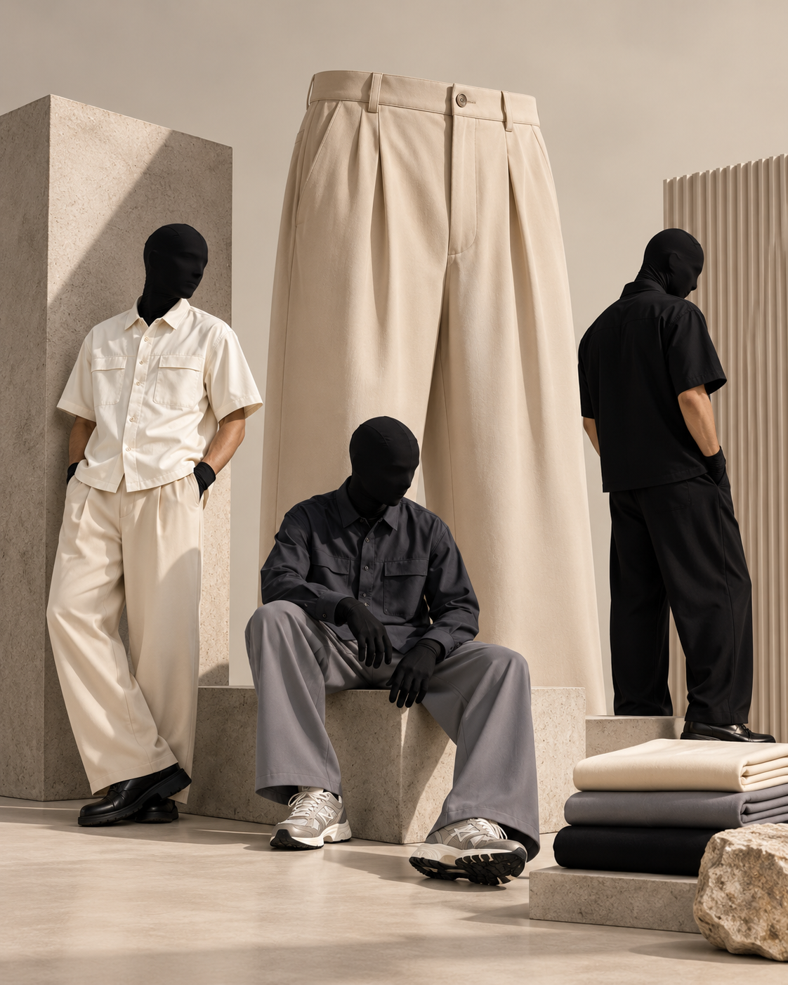 Relaxed-Fit Trousers for Men Fit and Fabric Guide