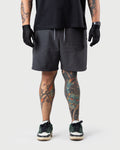 Recess - Men's Grey Bubble Crush Shorts - Lightweight Drawstring Casual Shorts