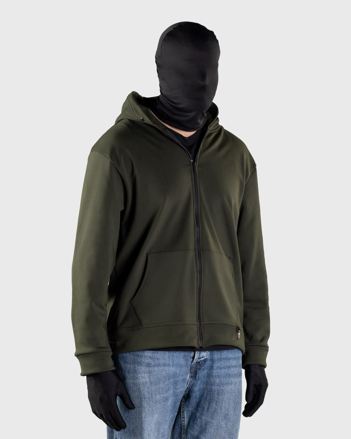 280GSM Zip-Through Hoodie