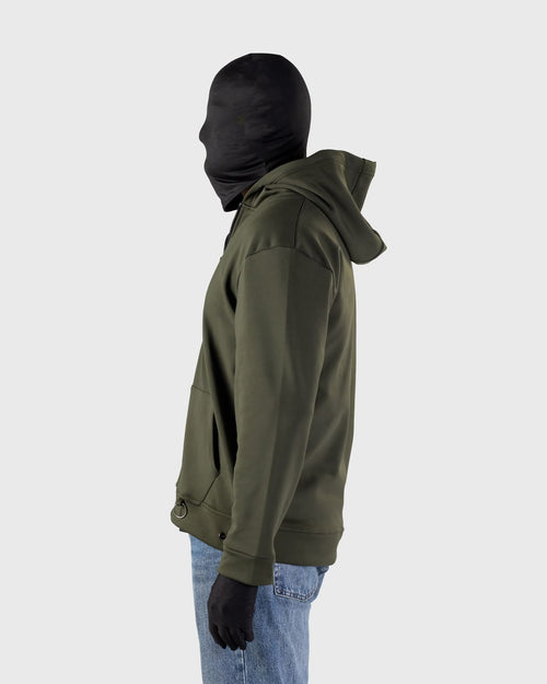 280GSM Zip-Through Hoodie